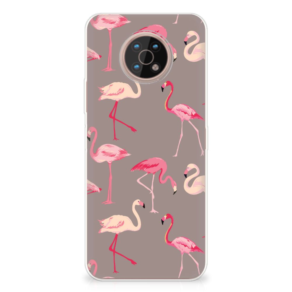 Nokia G50 TPU Hoesje Flamingo