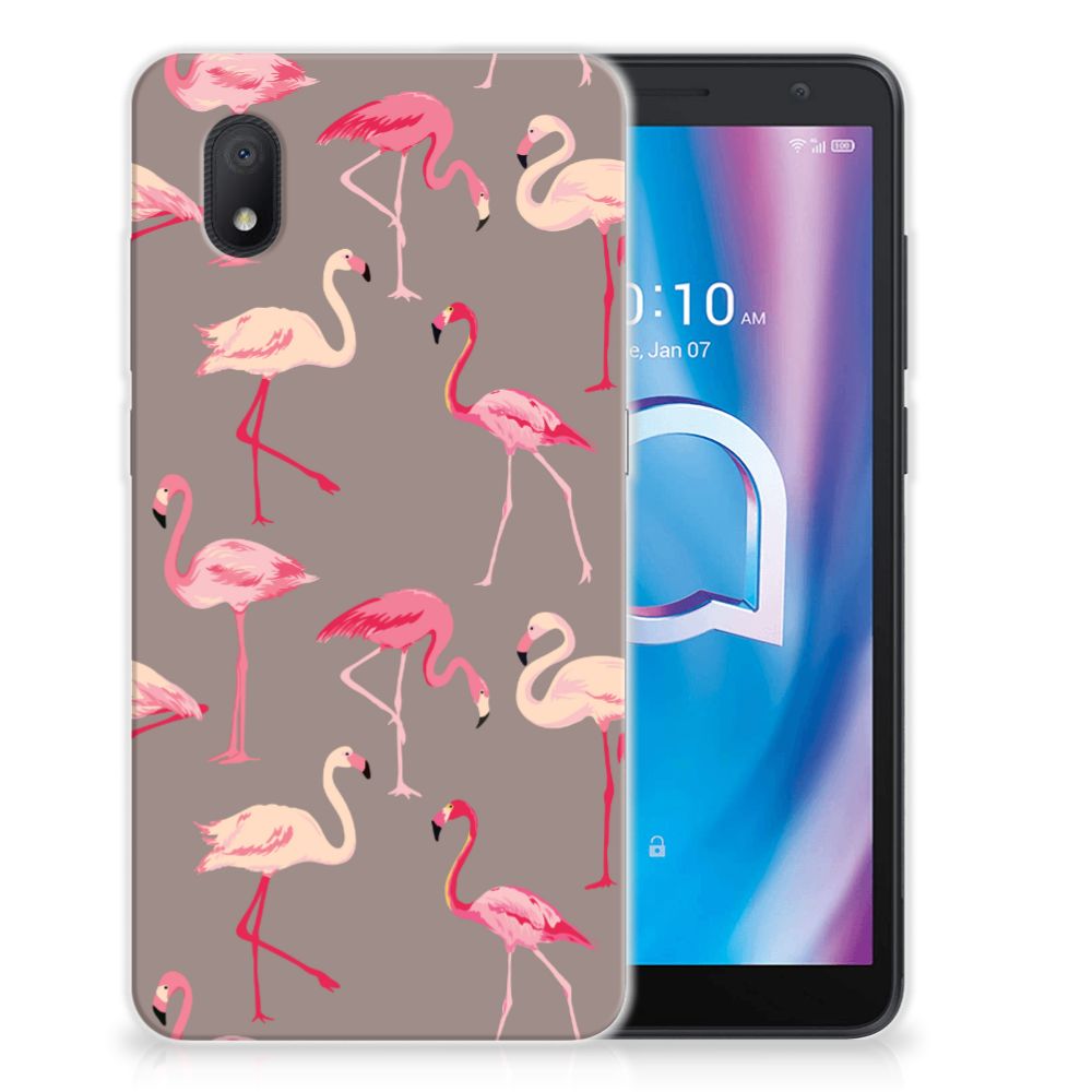 Alcatel 1B (2020) TPU Hoesje Flamingo