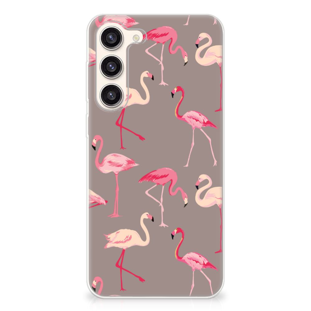 Samsung Galaxy S23 Plus TPU Hoesje Flamingo