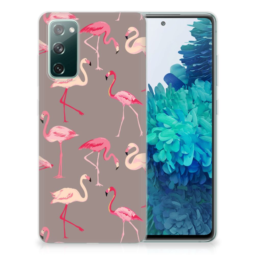 Samsung Galaxy S20 FE TPU Hoesje Flamingo
