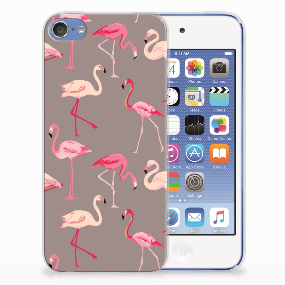 Apple iPod Touch 5 | 6 Uniek TPU Hoesje Flamingo