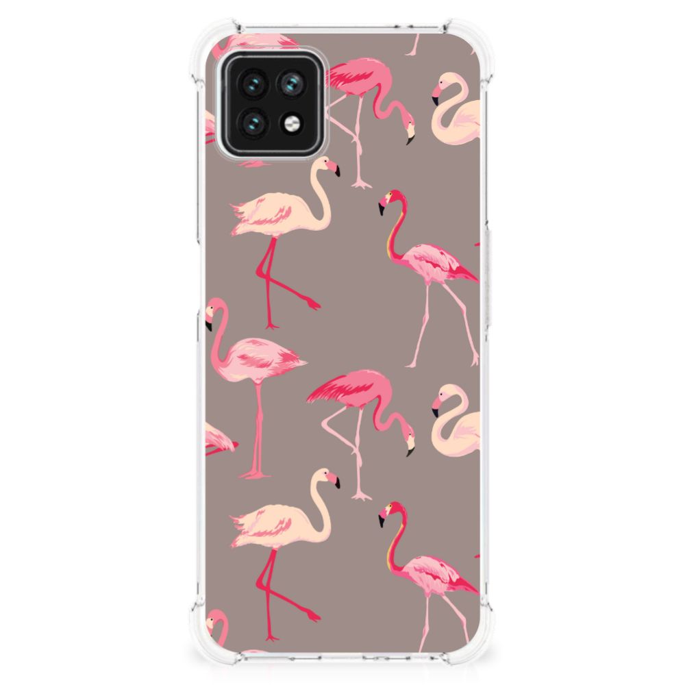 OPPO A53 5G | A73 5G Case Anti-shock Flamingo