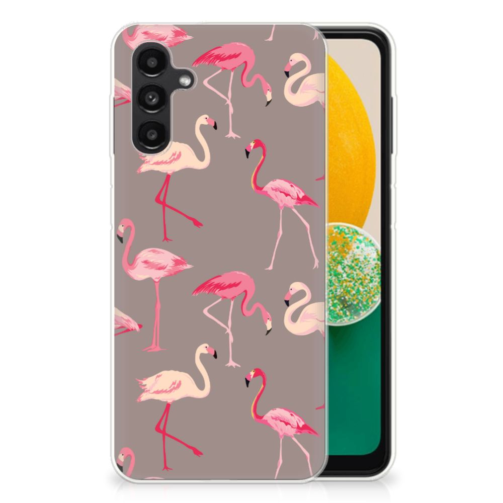 Samsung Galaxy A13 | A04s TPU Hoesje Flamingo