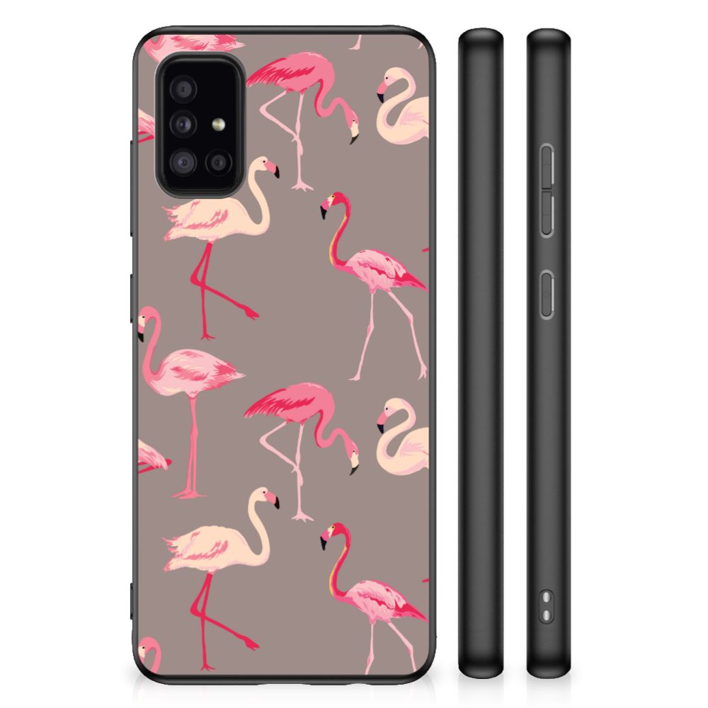 Samsung Galaxy A51 Back Cover Flamingo