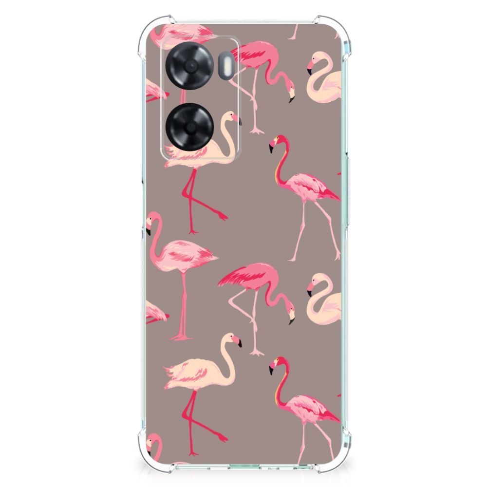 OPPO A57 | A57s | A77 4G Case Anti-shock Flamingo