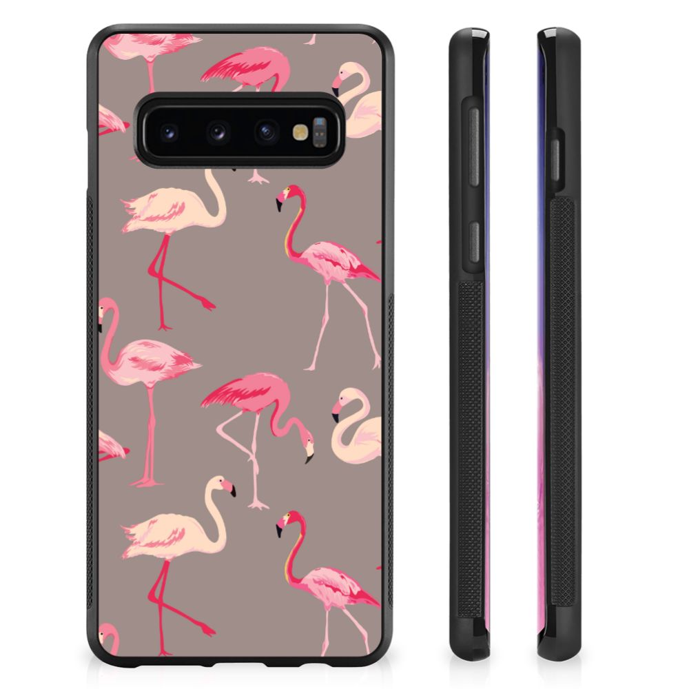 Samsung Galaxy S10+ Back Cover Flamingo