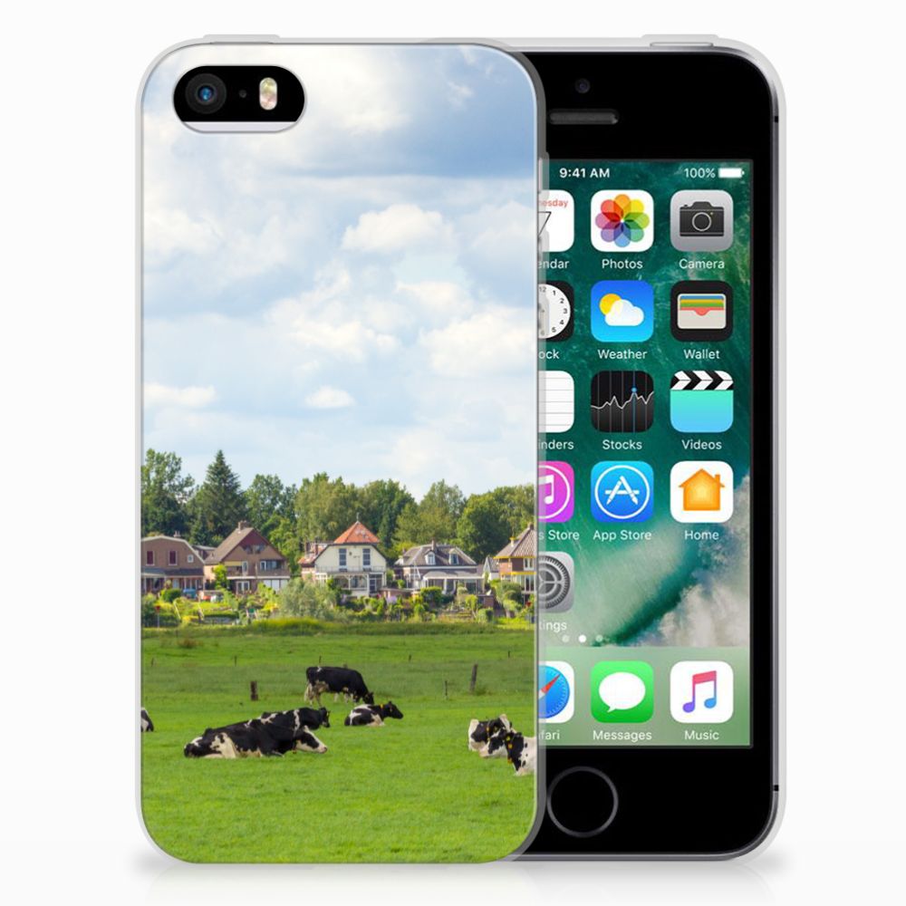 Apple iPhone SE | 5S Uniek TPU Hoesje Koeien