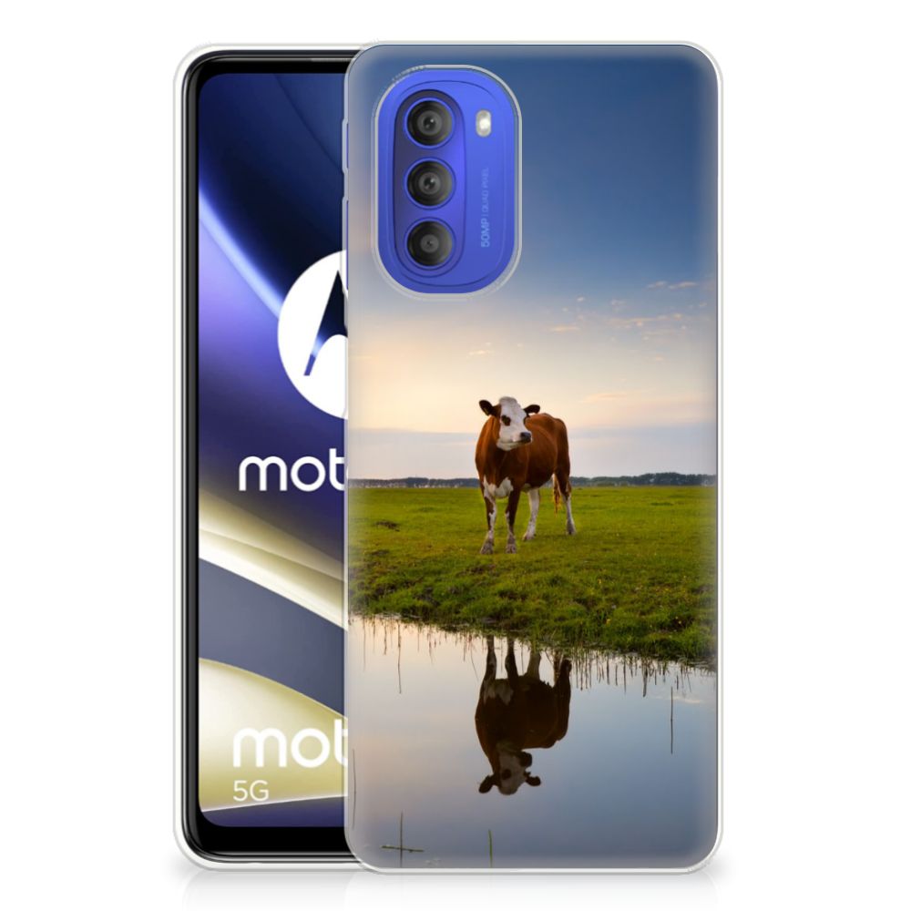 Motorola Moto G51 5G TPU Hoesje Koe