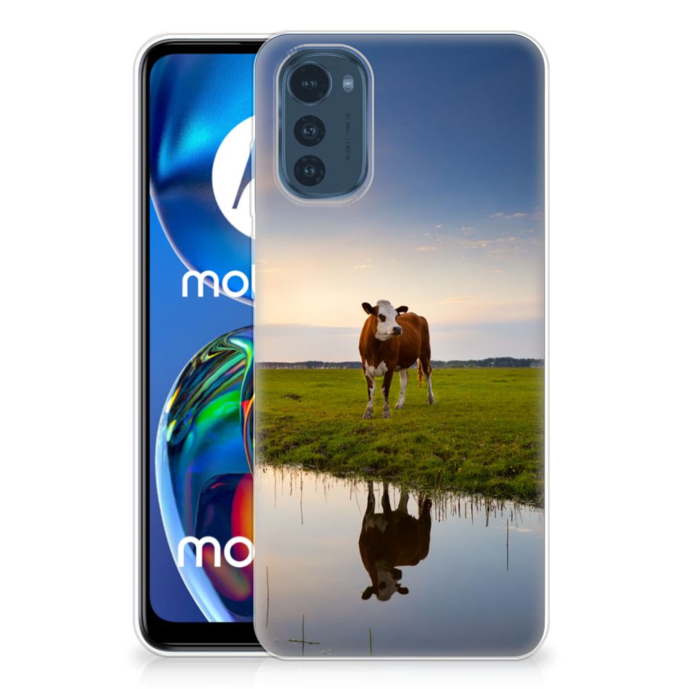 Motorola Moto E32/E32s TPU Hoesje Koe