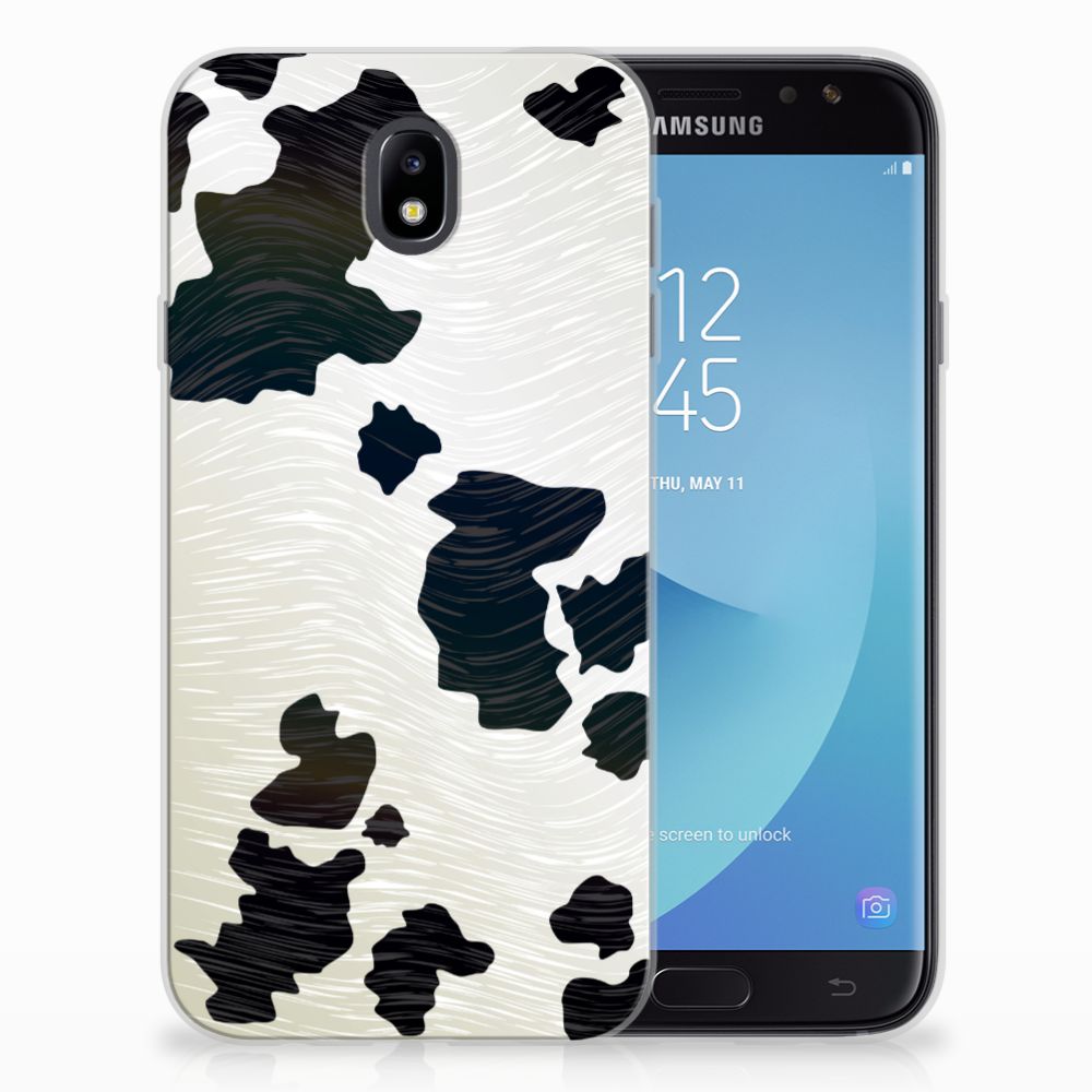Samsung Galaxy J7 2017 | J7 Pro TPU Hoesje Koeienvlekken
