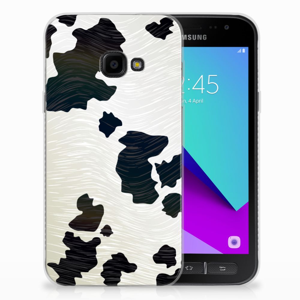 Samsung Galaxy Xcover 4 | Xcover 4s TPU Hoesje Koeienvlekken