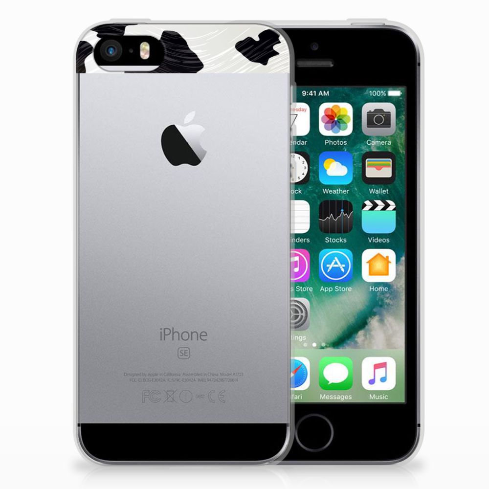 Apple iPhone SE | 5S TPU Hoesje Koeienvlekken