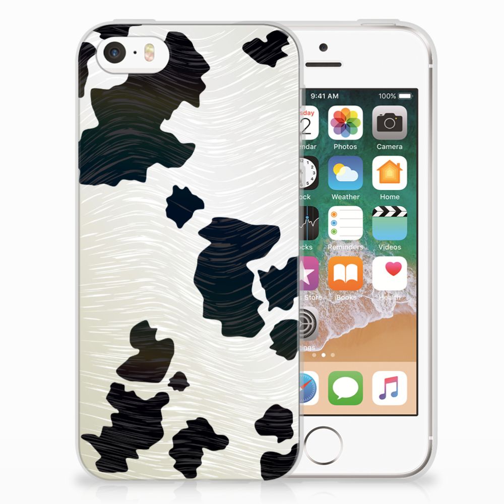 Apple iPhone SE | 5S TPU Hoesje Koeienvlekken