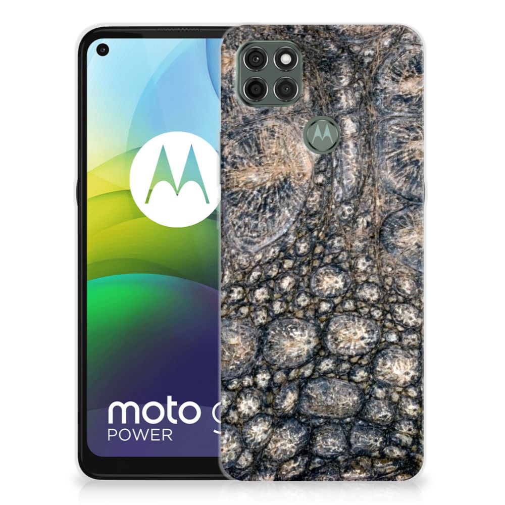 Motorola Moto G9 Power TPU Hoesje Krokodillenprint