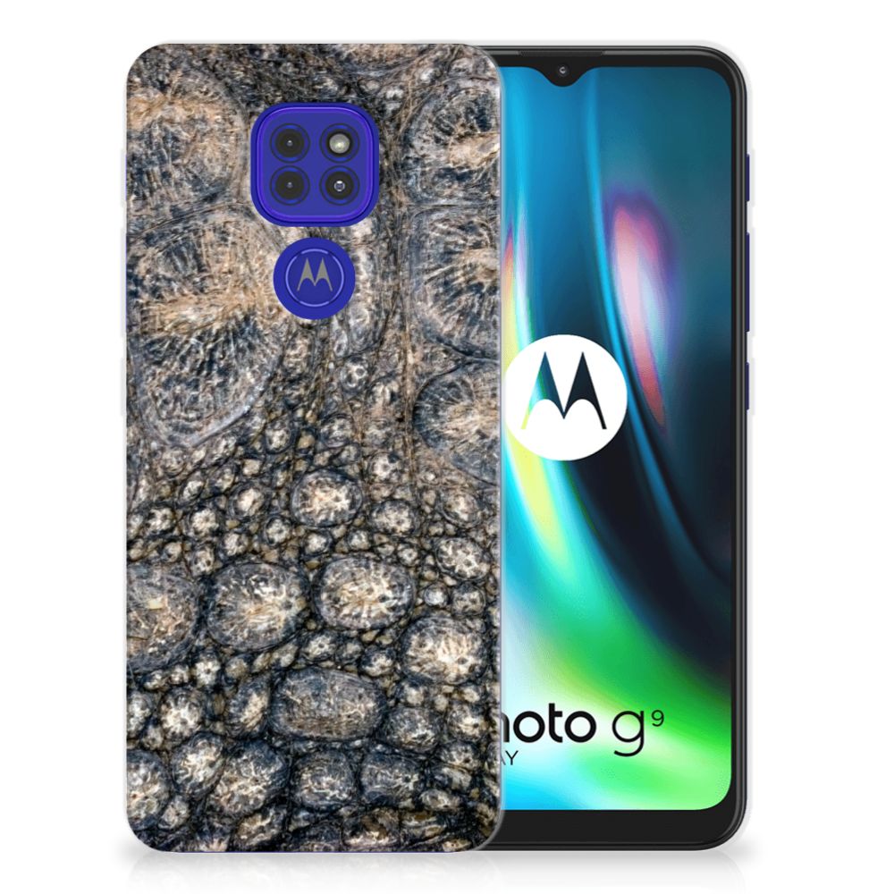 Motorola Moto G9 Play | E7 Plus TPU Hoesje Krokodillenprint