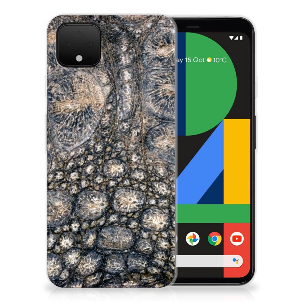 Google Pixel 4 XL TPU Hoesje Krokodillenprint