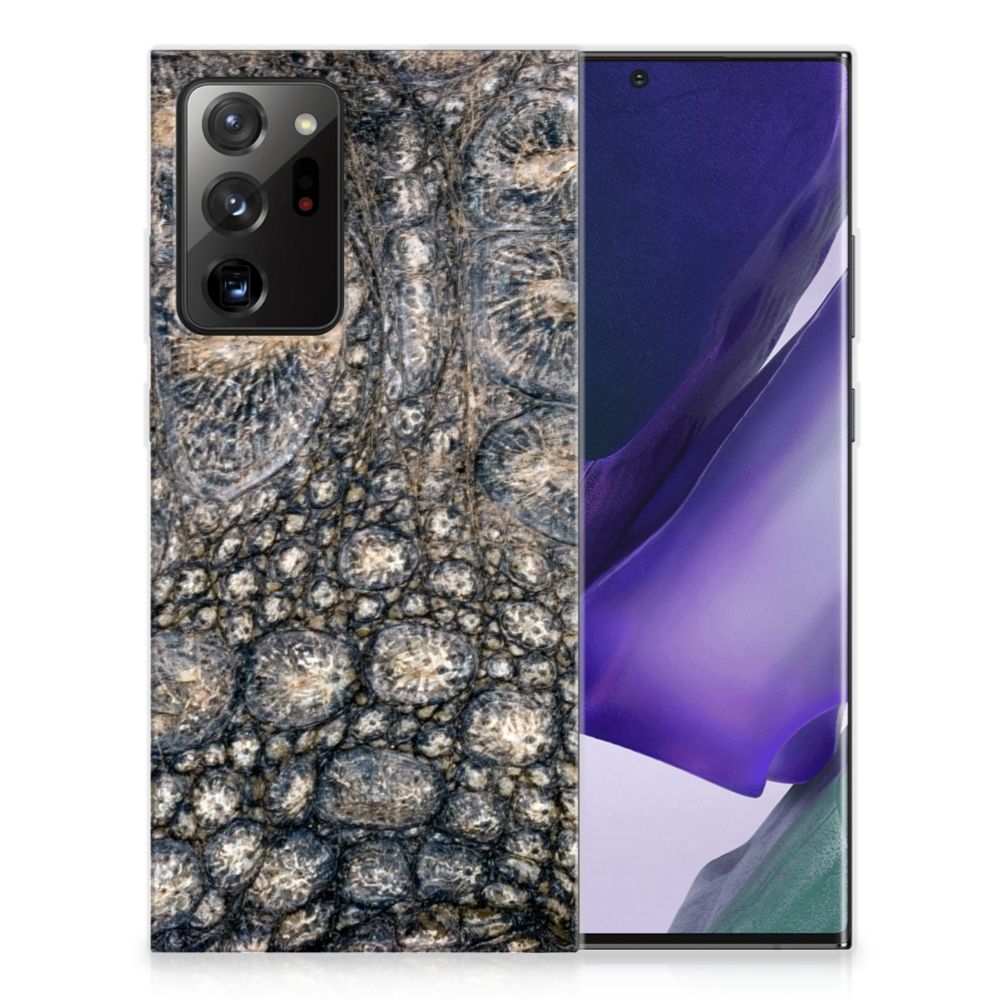 Samsung Galaxy Note20 Ultra TPU Hoesje Krokodillenprint