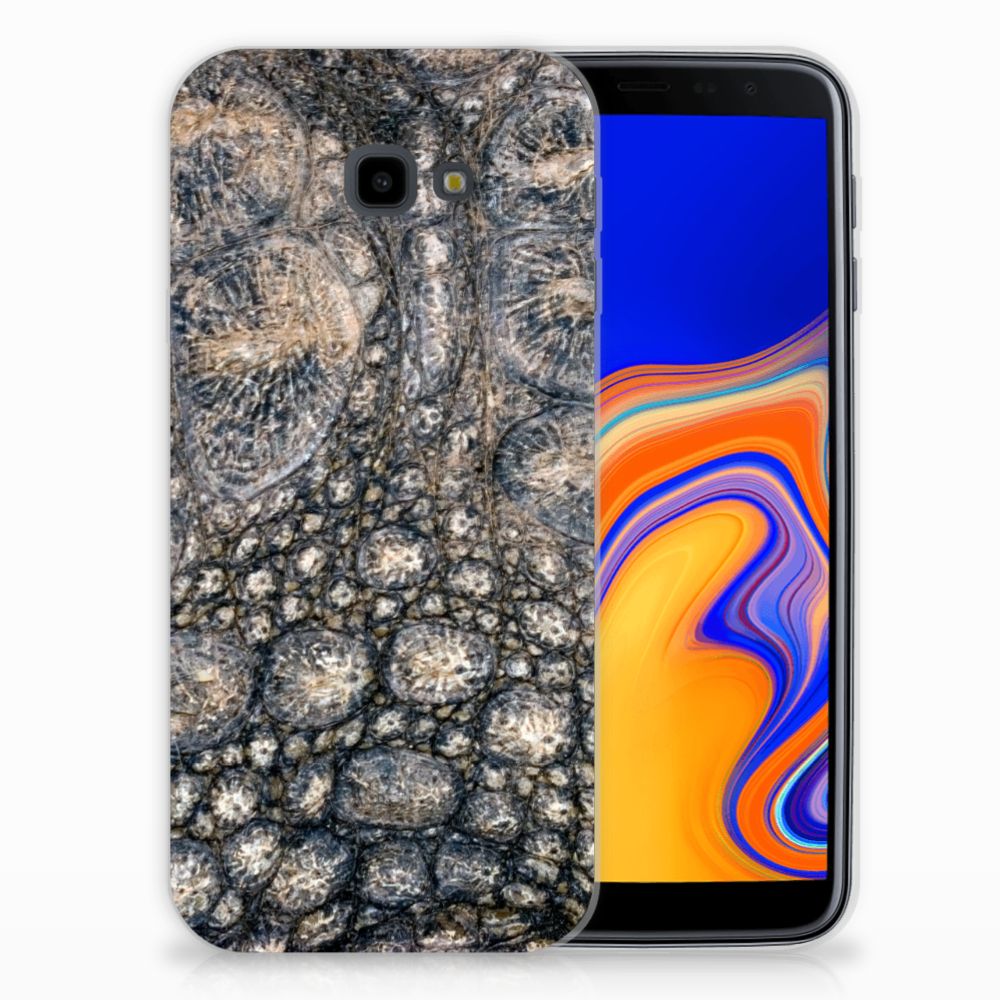 Samsung Galaxy J4 Plus (2018) TPU Hoesje Krokodillenprint