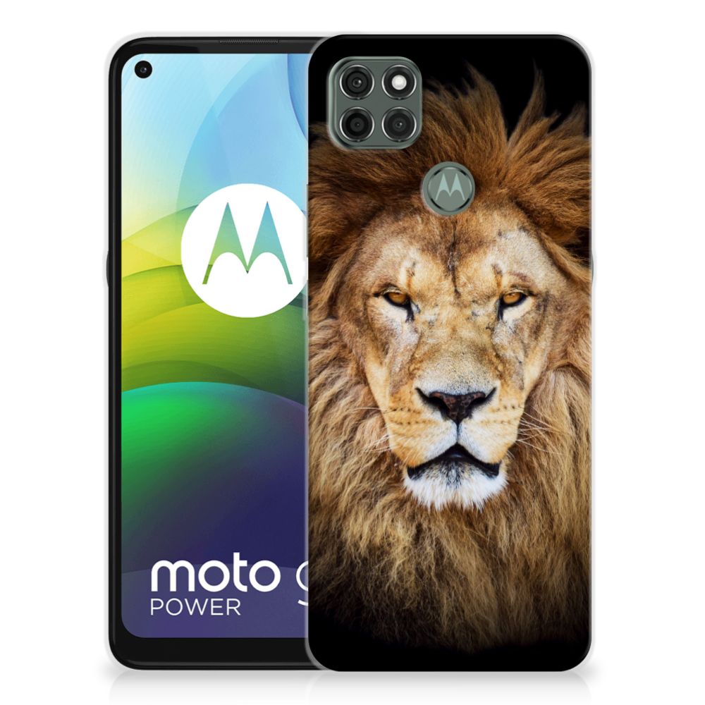 Motorola Moto G9 Power TPU Hoesje Leeuw
