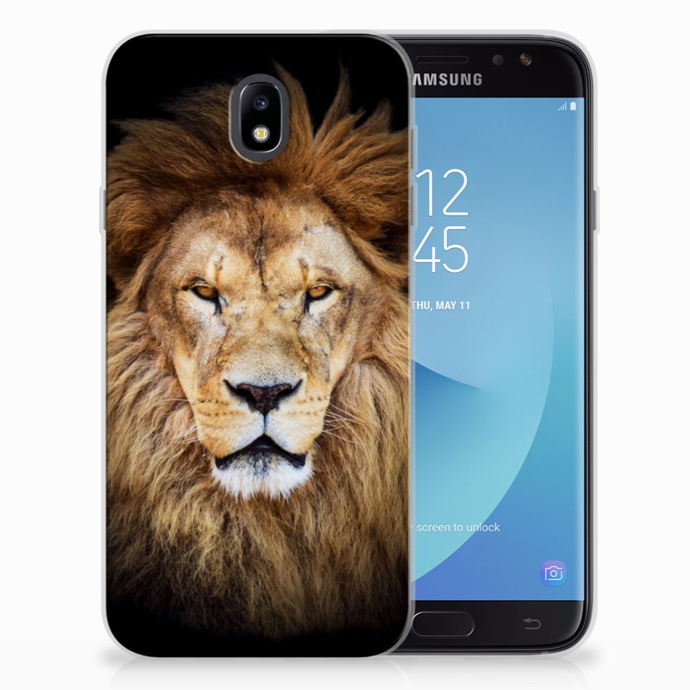 Samsung Galaxy J7 2017 | J7 Pro TPU Hoesje Design Leeuw