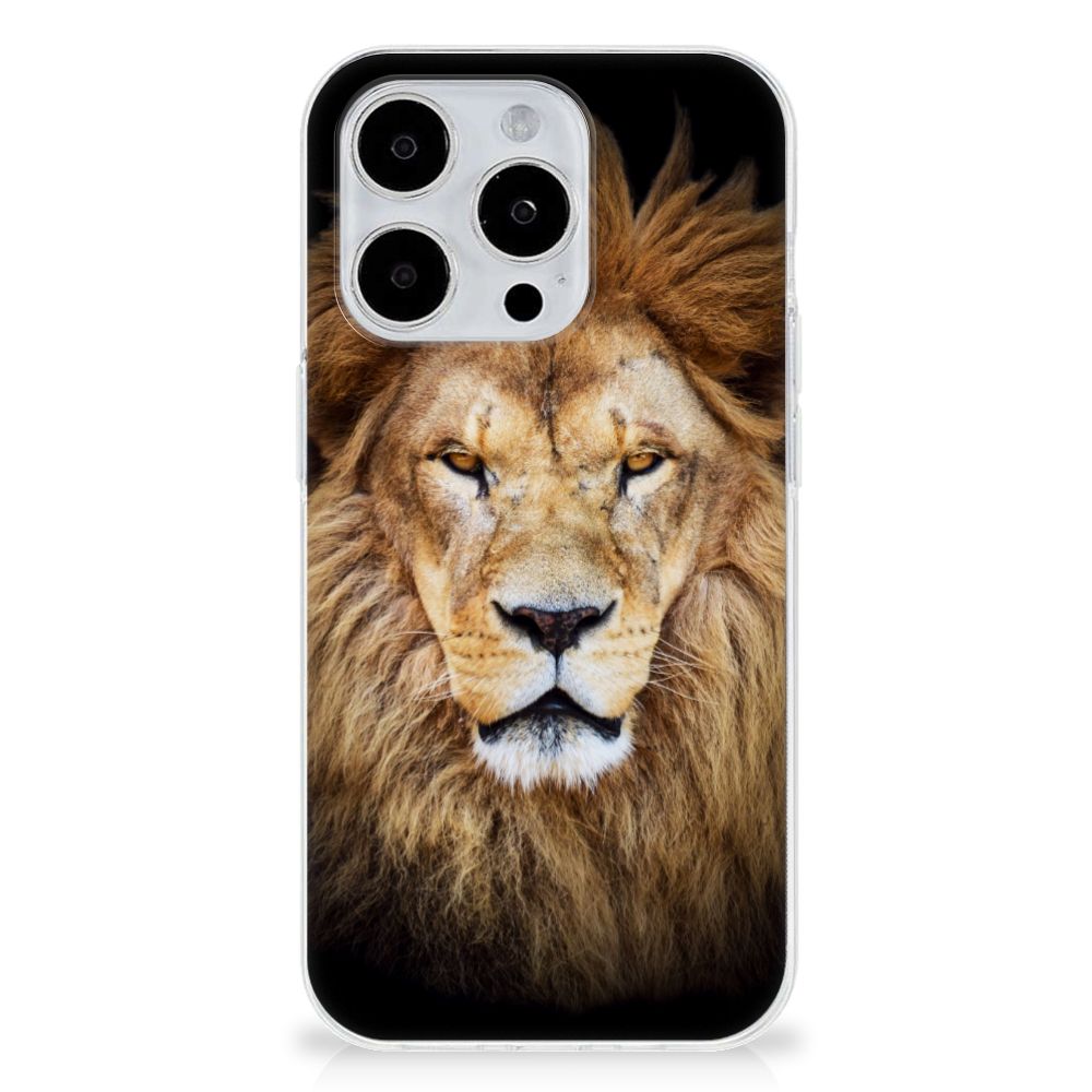 iPhone 15 Pro TPU Hoesje Leeuw