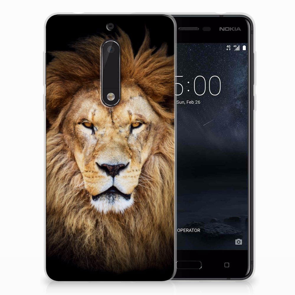 Nokia 5 Uniek TPU Hoesje Leeuw