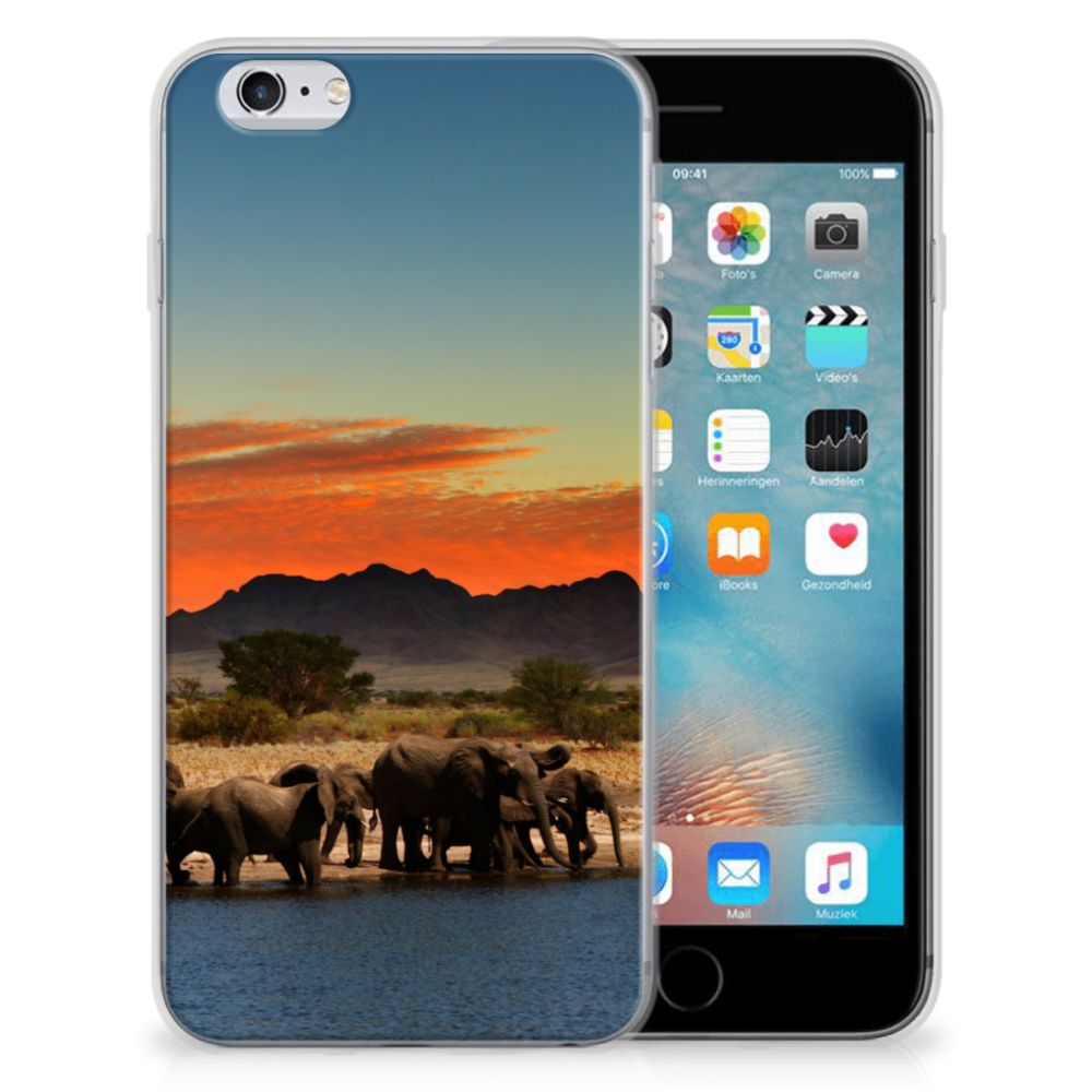 Apple iPhone 6 | 6s TPU Hoesje Design Olifanten