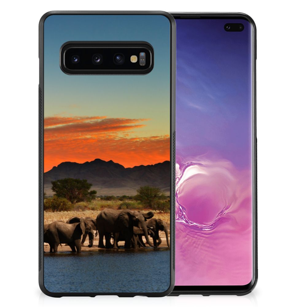 Samsung Galaxy S10+ Back Cover Olifanten