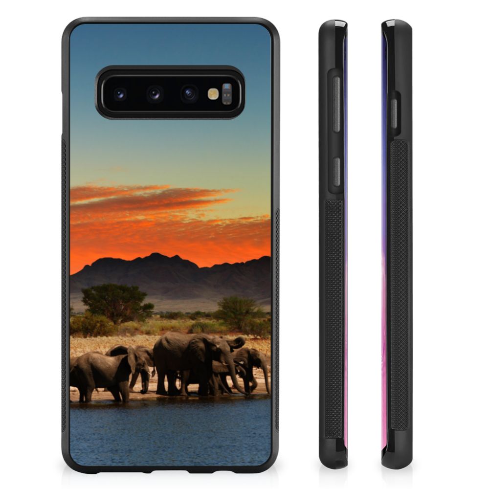 Samsung Galaxy S10+ Back Cover Olifanten