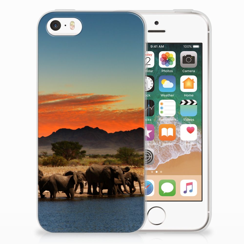 Apple iPhone SE | 5S TPU Hoesje Olifanten