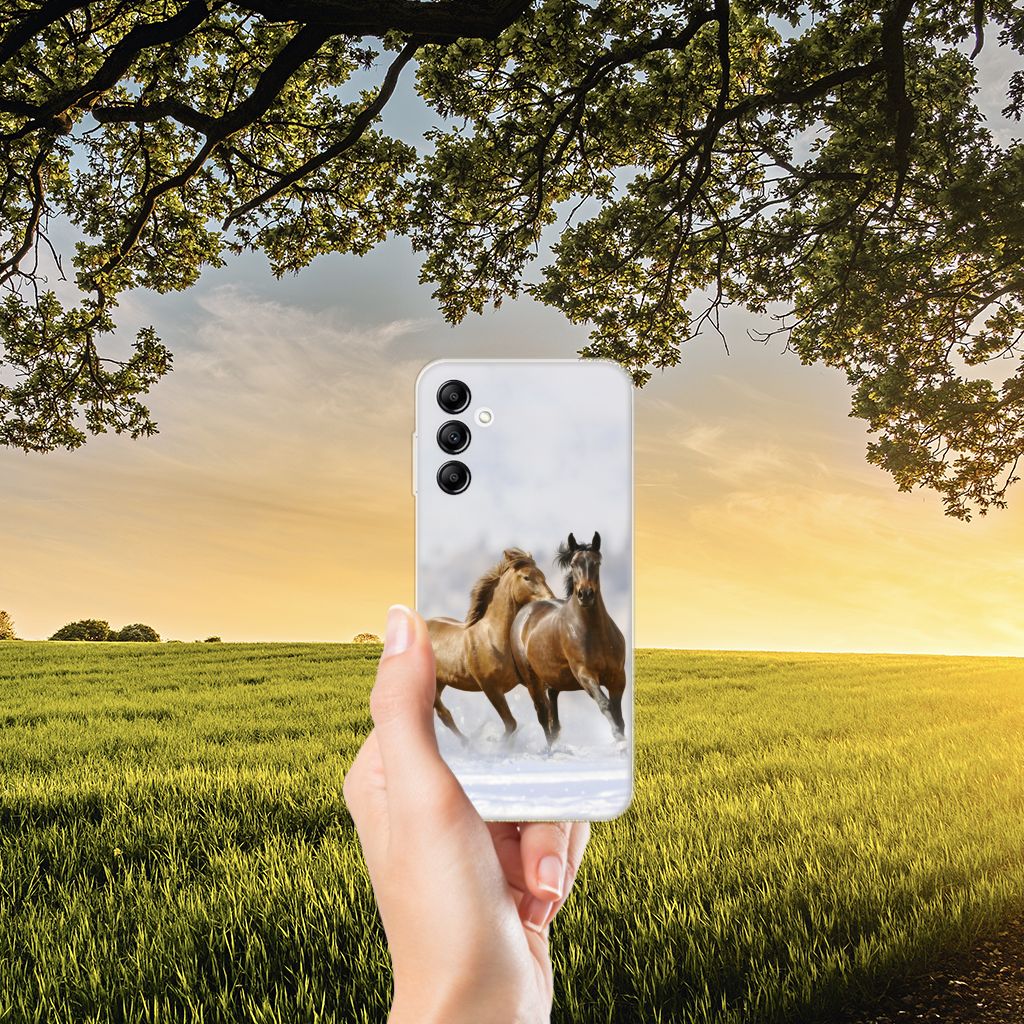 Samsung Galaxy A14 5G TPU Hoesje Paarden