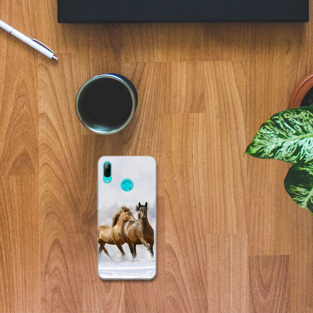 Huawei P Smart 2019 TPU Hoesje Paarden