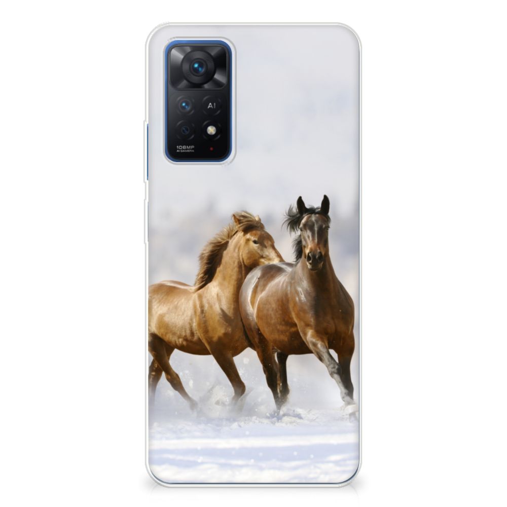 Xiaomi Redmi Note 11 Pro 5G TPU Hoesje Paarden