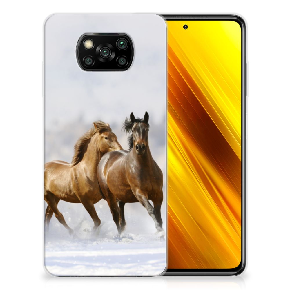 Xiaomi Poco X3 | Poco X3 Pro TPU Hoesje Paarden