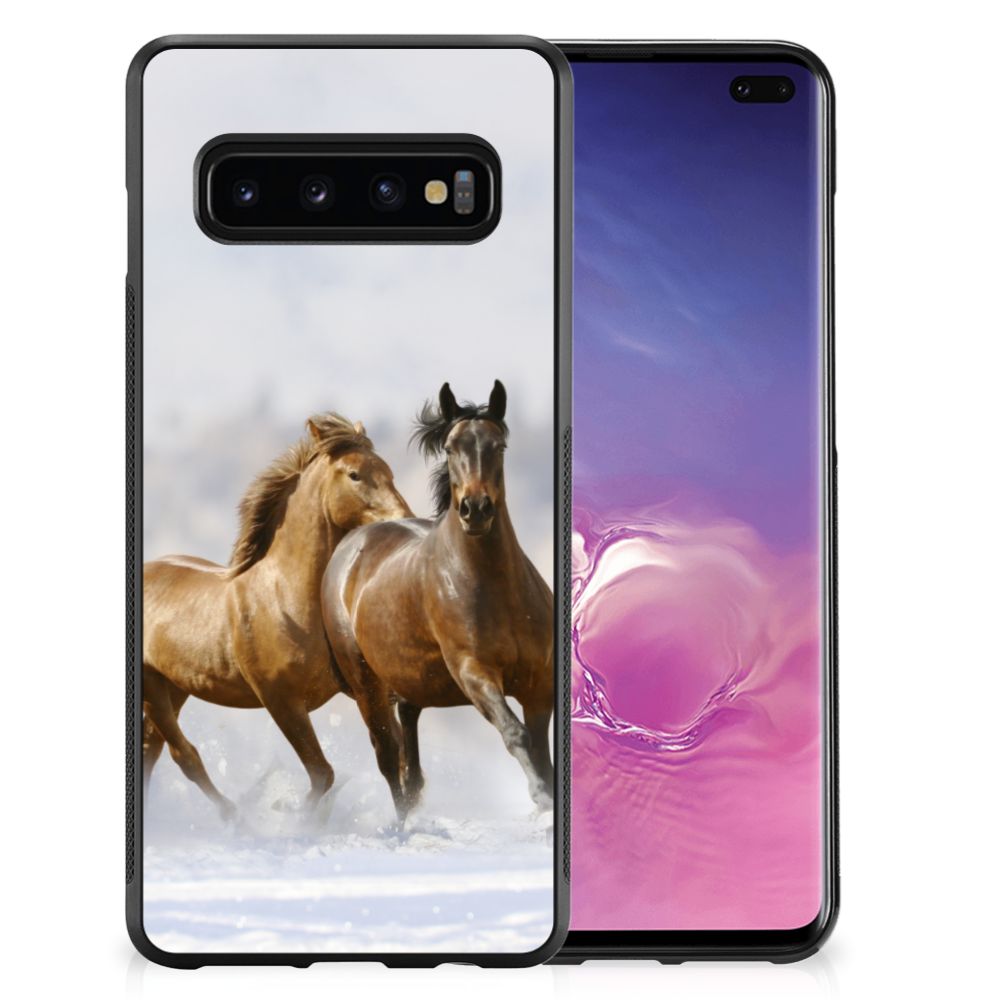 Samsung Galaxy S10+ Back Cover Paarden
