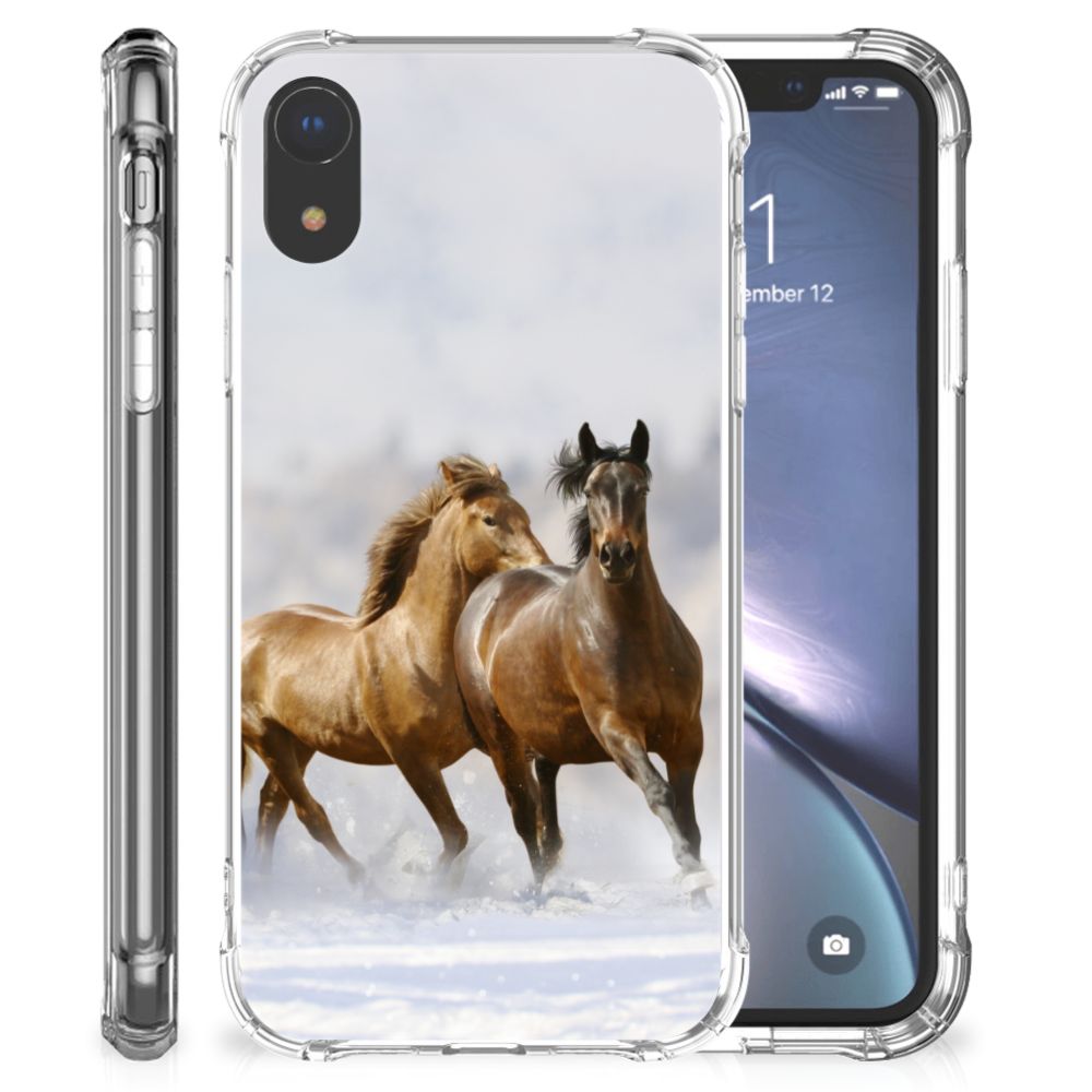 Apple iPhone Xr Case Anti-shock Paarden