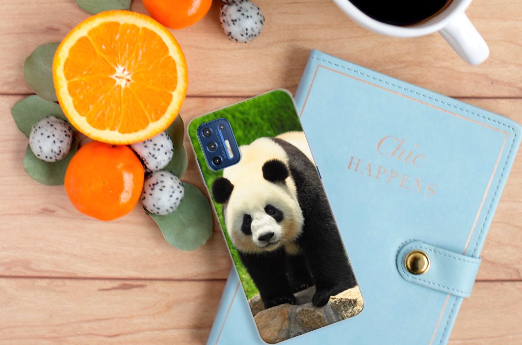Motorola Moto G9 Plus TPU Hoesje Panda