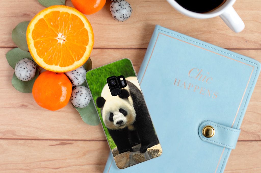 Samsung Galaxy S9 TPU Hoesje Panda
