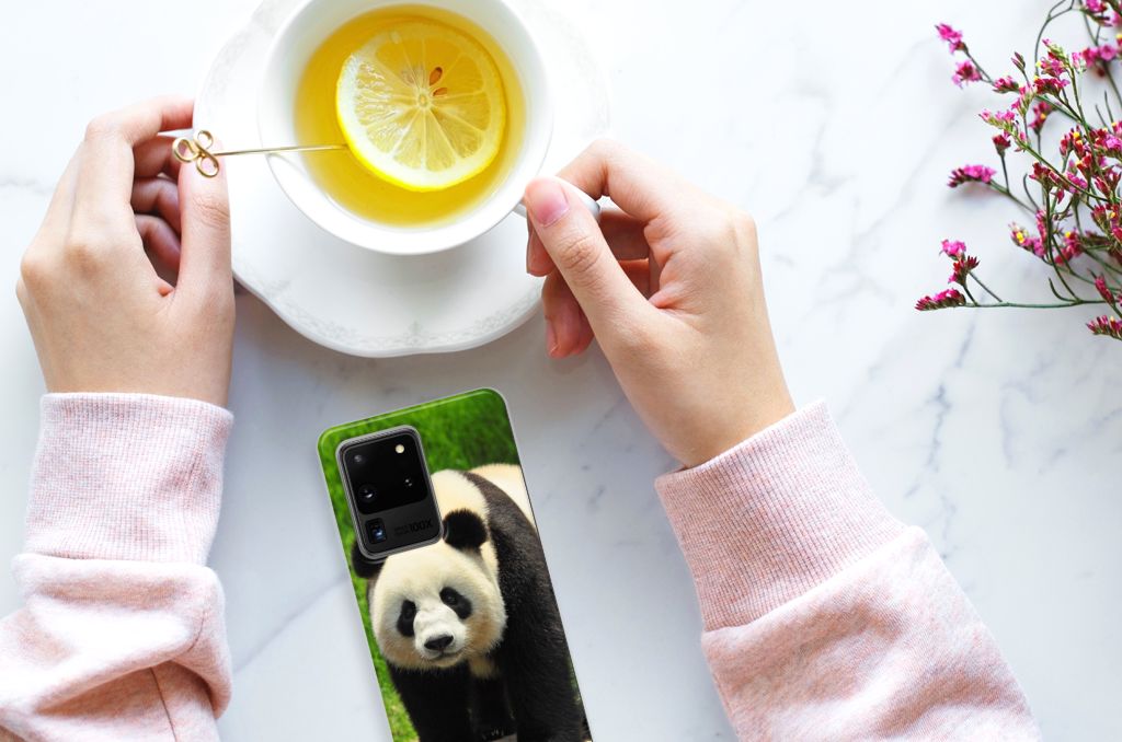Samsung Galaxy S20 Ultra TPU Hoesje Panda