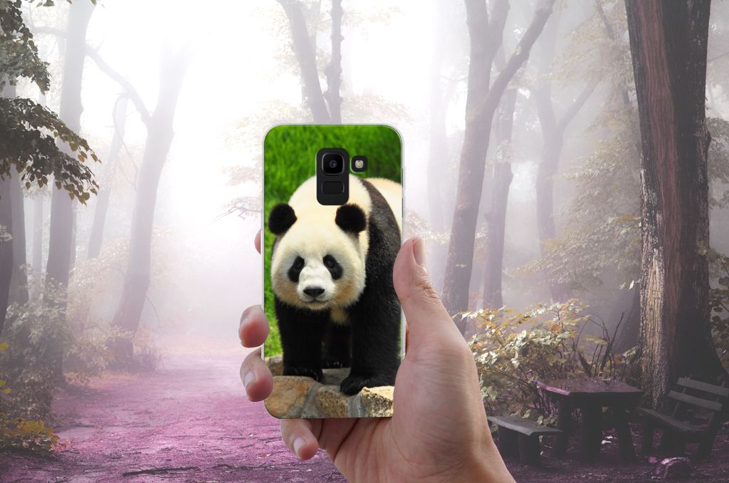 Samsung Galaxy J6 2018 TPU Hoesje Panda