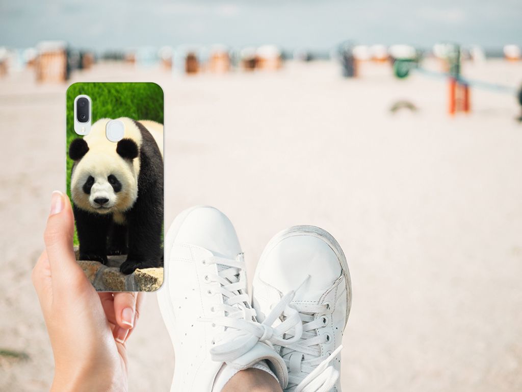 Samsung Galaxy A20e TPU Hoesje Panda