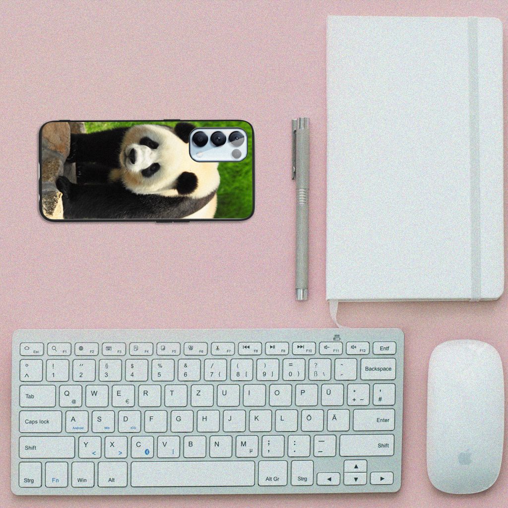 OPPO Reno5 5G | Find X3 Lite Dierenprint Telefoonhoesje Panda