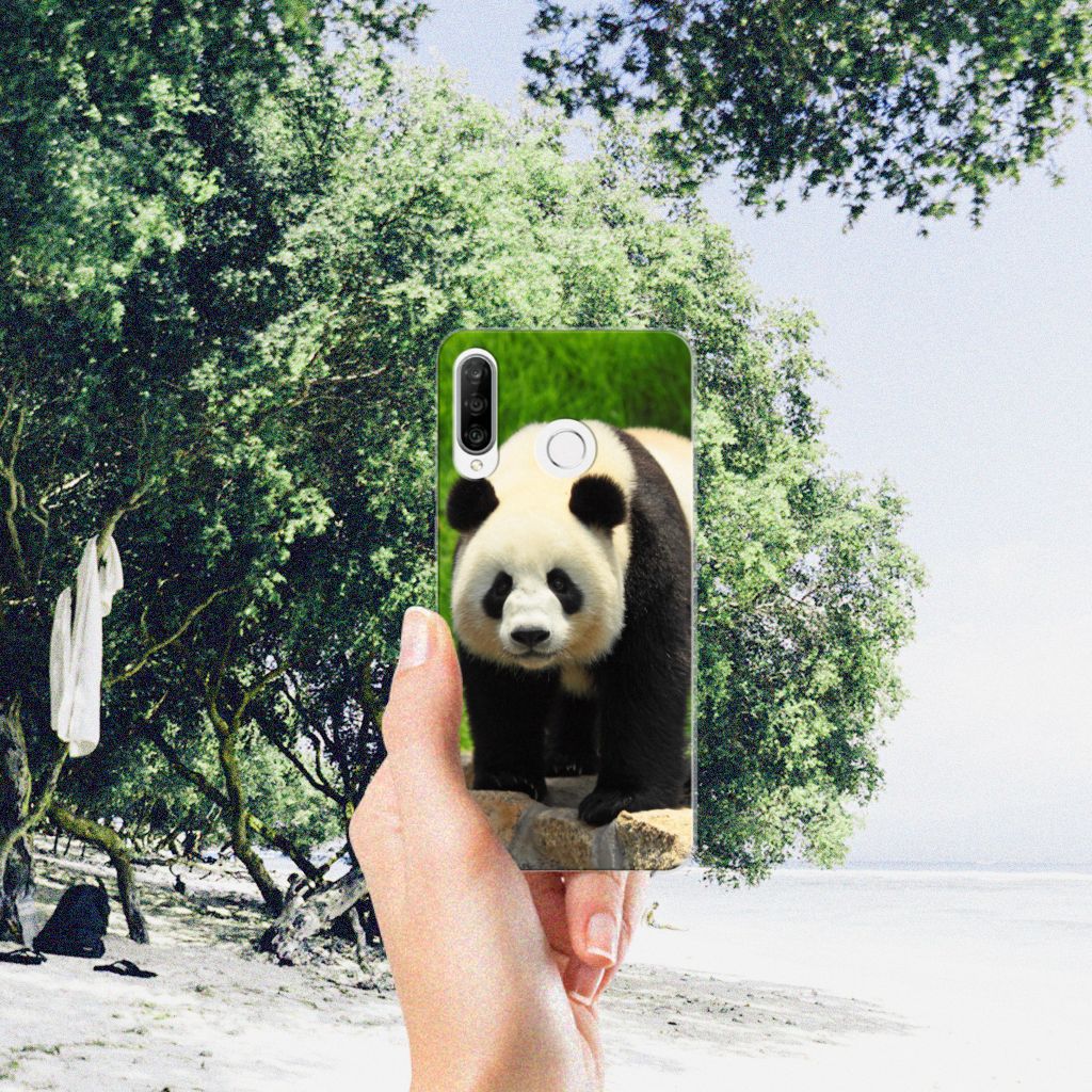 Huawei P30 Lite TPU Hoesje Panda