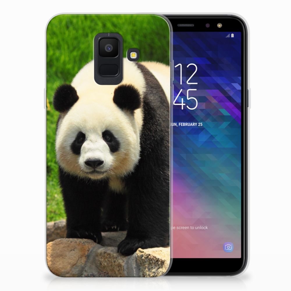 Samsung Galaxy A6 (2018) TPU Hoesje Design Panda