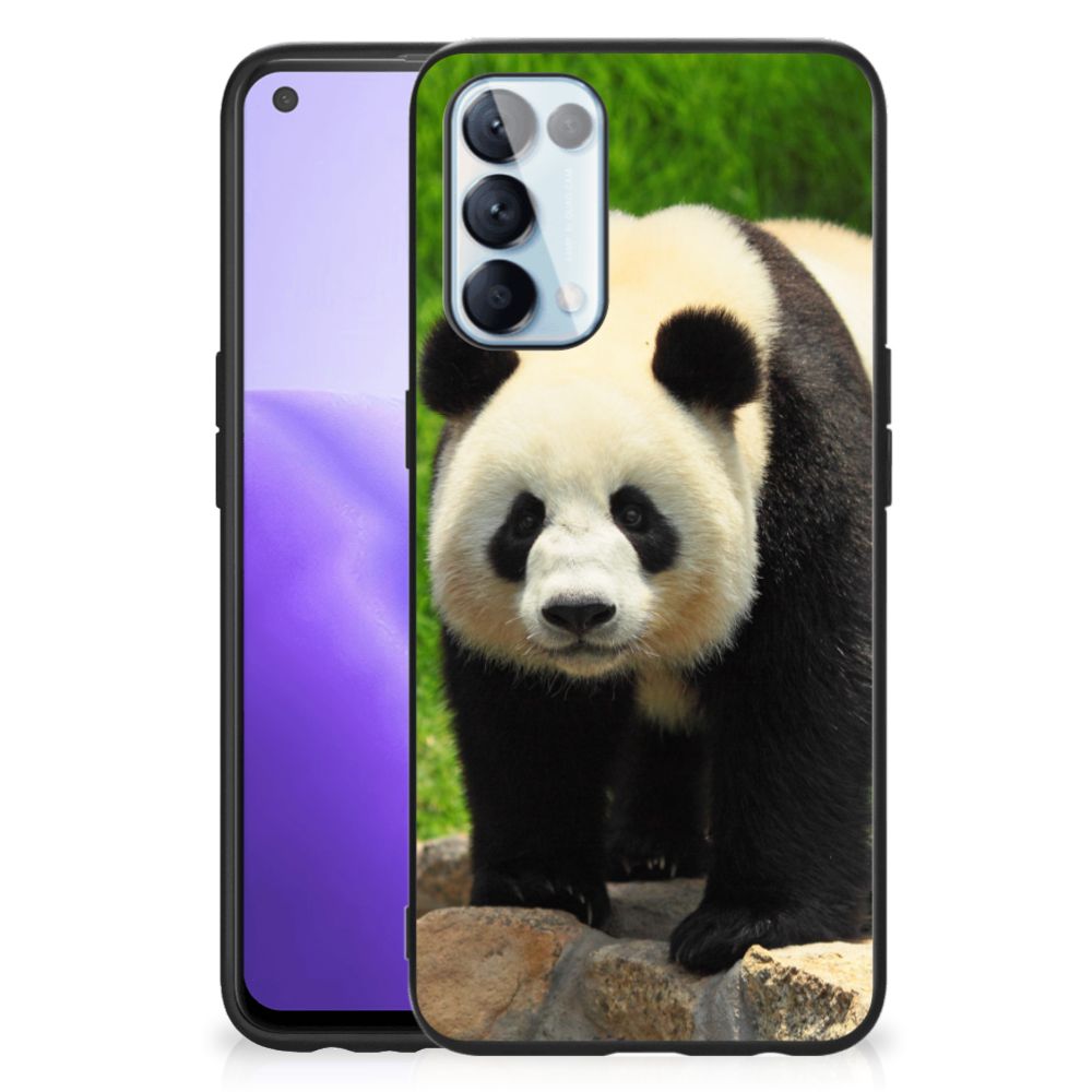OPPO Reno5 5G | Find X3 Lite Dierenprint Telefoonhoesje Panda