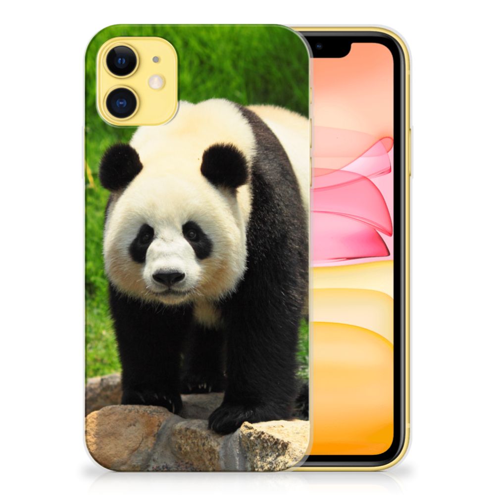 Apple iPhone 11 TPU Hoesje Panda