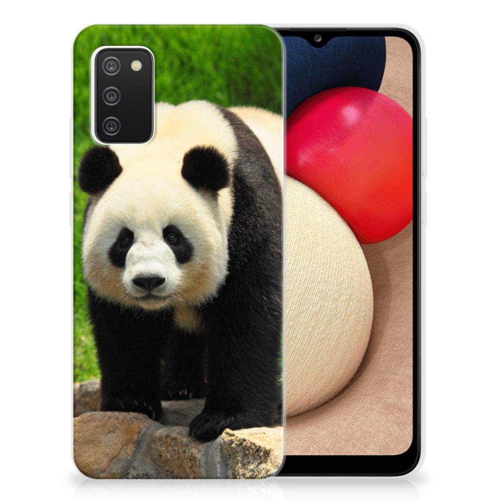 Samsung Galaxy A02s TPU Hoesje Panda