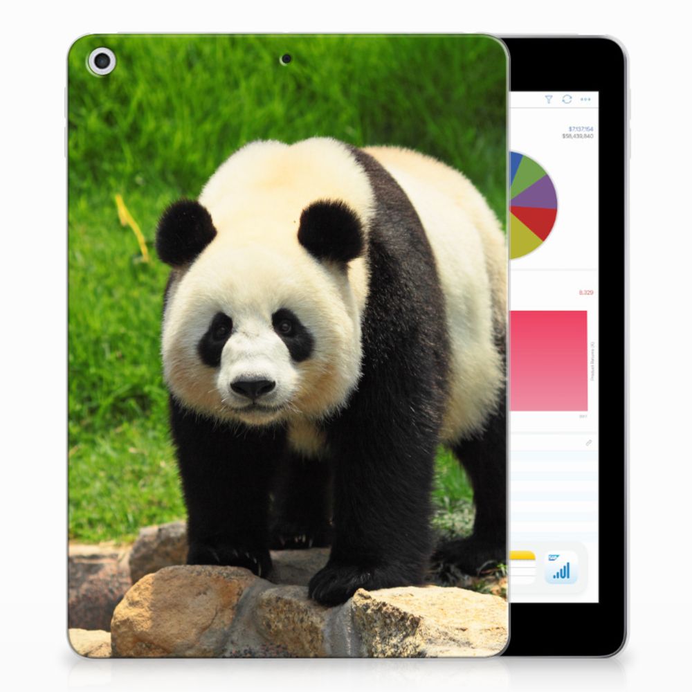 Apple iPad 9.7 (2017) Uniek Design Hoesje Panda