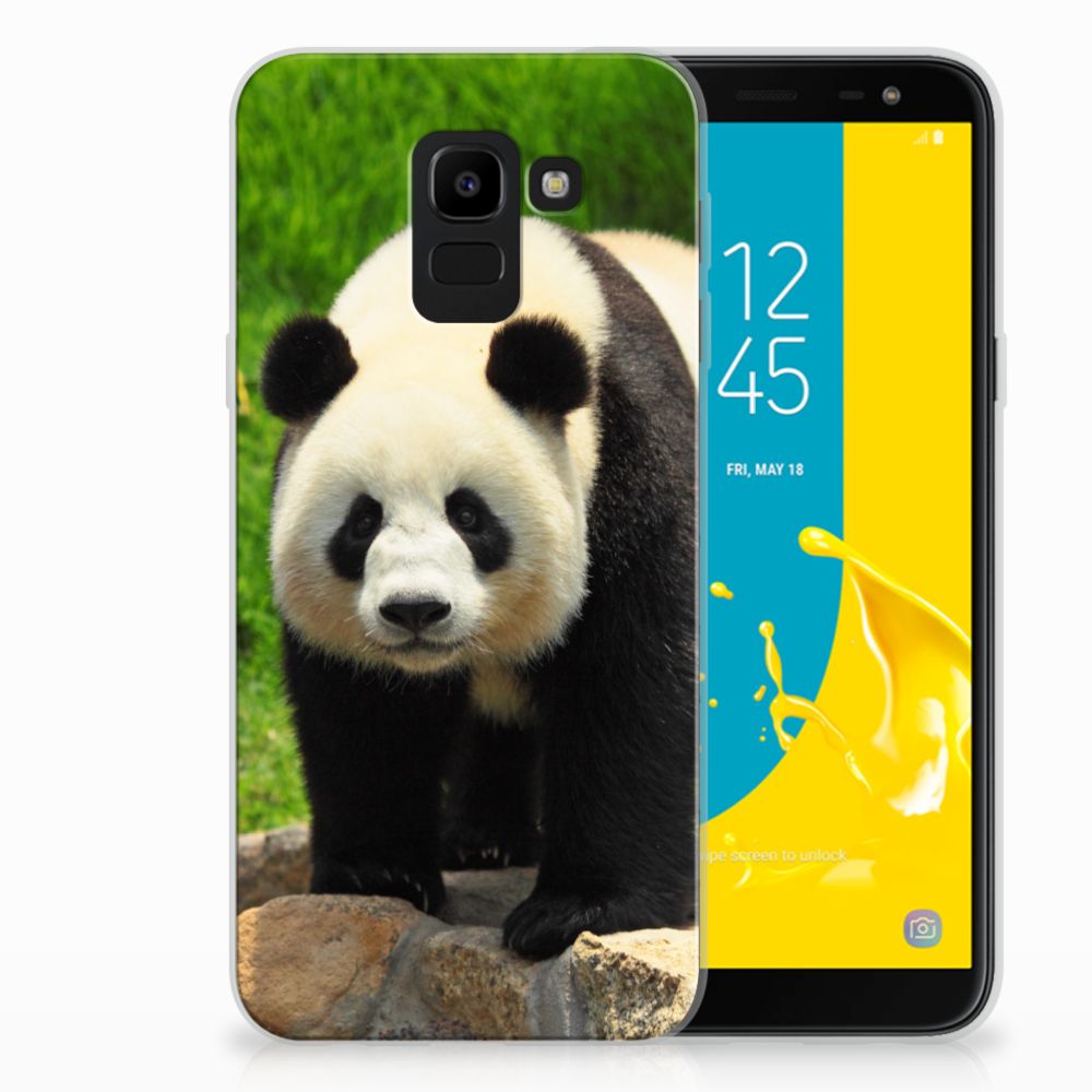 Samsung Galaxy J6 2018 TPU Hoesje Panda