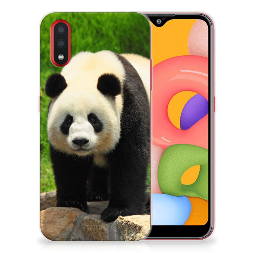 Samsung Galaxy A01 TPU Hoesje Panda